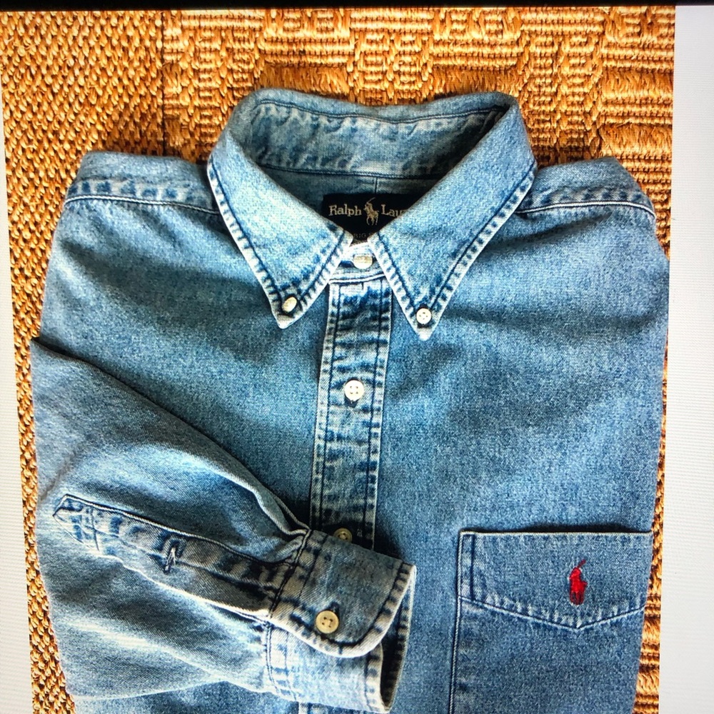 Ralph Lauren men’s denim shirt